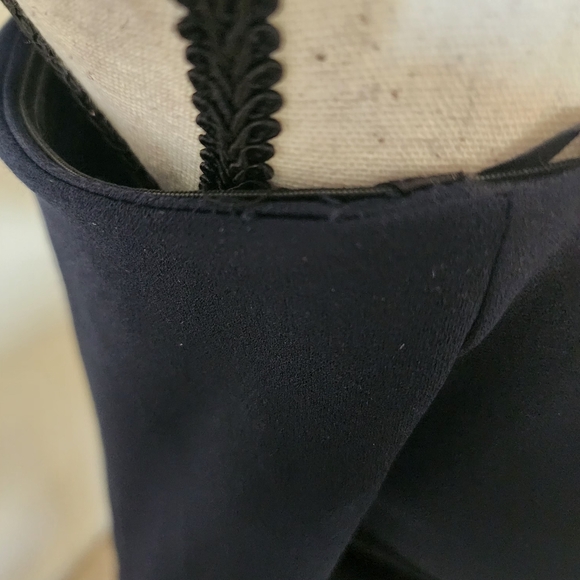 XSCAPE Off-Shoulder Ruffle-Cuff Dress - Picture 15 of 16